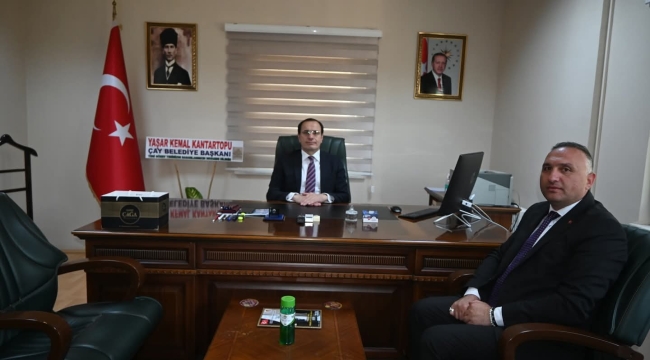 Çay İlçesinin Yeni Kaymakamı Göreve Başladı