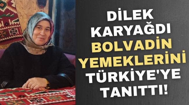 Dilek Karyağdı Bolvadin'i Türkiye'ye Tanıttı