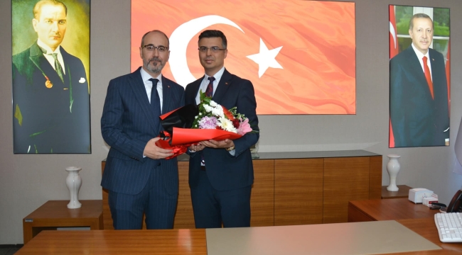 Dr. Hakkı Öztürk Afyonkarahisar'da Görevi Devir Aldı