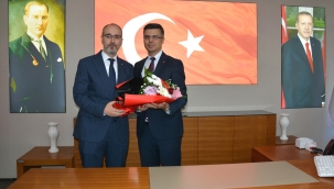 Dr. Hakkı Öztürk Afyonkarahisar'da Görevi Devir Aldı