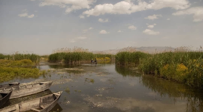 Eber Gölü Alarm Veriyor