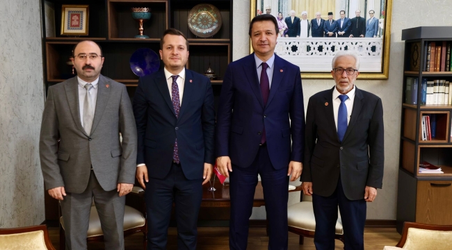 Afyonkarahisar Saadet Partisi Teşkilatı Genel Başkan İle Görüştü