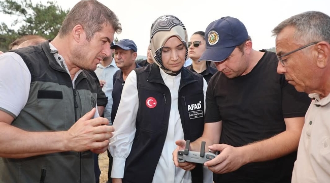 Afyonkarahisar Valisi Yiğitbaşı Yangını Olay Yerinde Değerlendirdi