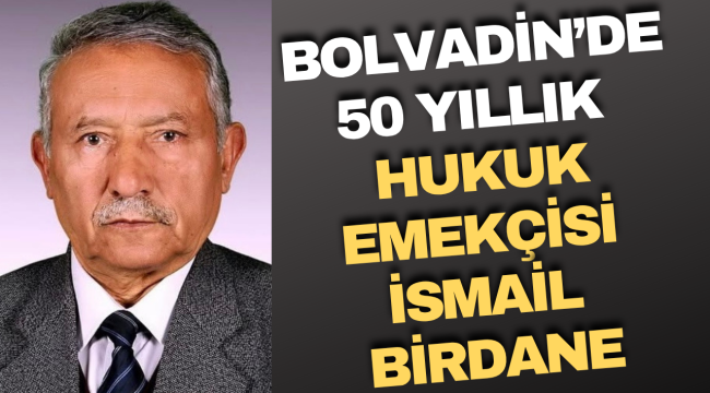 Bolvadin’de 50 Yıllık Hukuk Emekçisi: İsmail Birdane