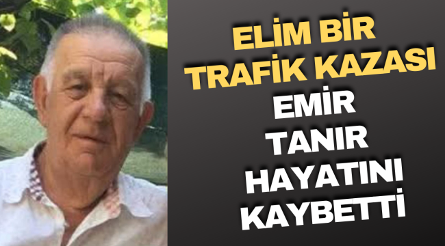 Bolvadin'de Elim Trafik Kazası! Emir Tanır Hayatını Kaybetti