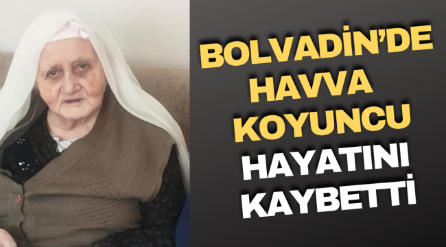 Bolvadin'de Havva Koyuncu Hayatını Kaybetti