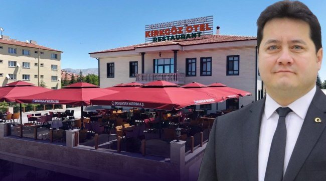 Bolvadin’de Restoran Terası Açıldı