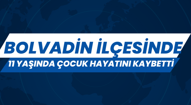 Bolvadin İlçesinde 11 Yaşında Çocuk Hayatını Kaybetti