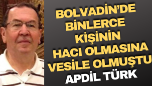 Bolvadin'in Hizmet Öncüsü Abdülkadir Türk, Bir Neslin Gönlünde Yer Etti
