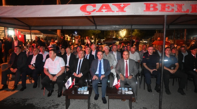 Çay İlçesinde 15 Temmuz Ruhuna Uygun Kutlandı
