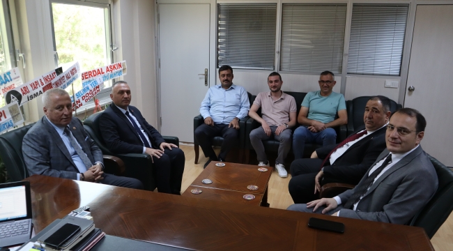 Çay Kaymakamı Türker'e İyi Partili Heyetten Ziyaret