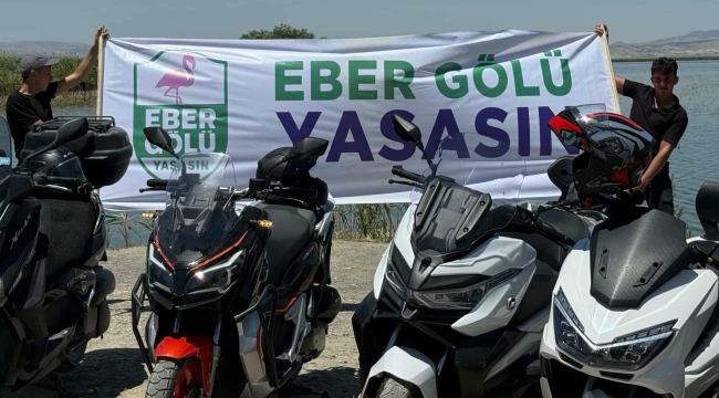 Eber Gölü İçin Scooterlı Feryat