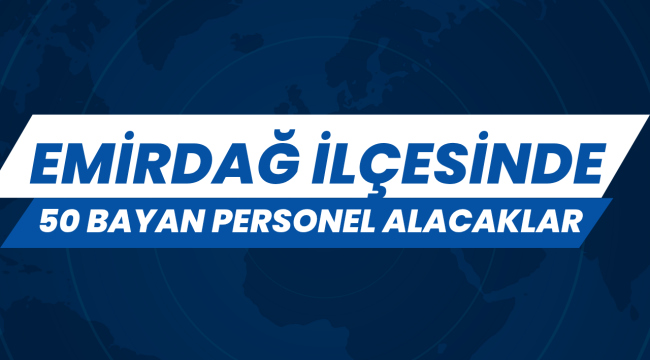 Emirdağ OSB’de Ülker Superfresh Kerevitaş Fabrikasına 50 Bayan İşçi Alınacak