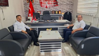 Bolvadin'de Müdür Keleş'e Hayırlı Olsun Ziyaretleri Sürüyor