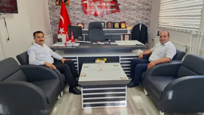Bolvadin'de Müdür Keleş'e Hayırlı Olsun Ziyaretleri Sürüyor