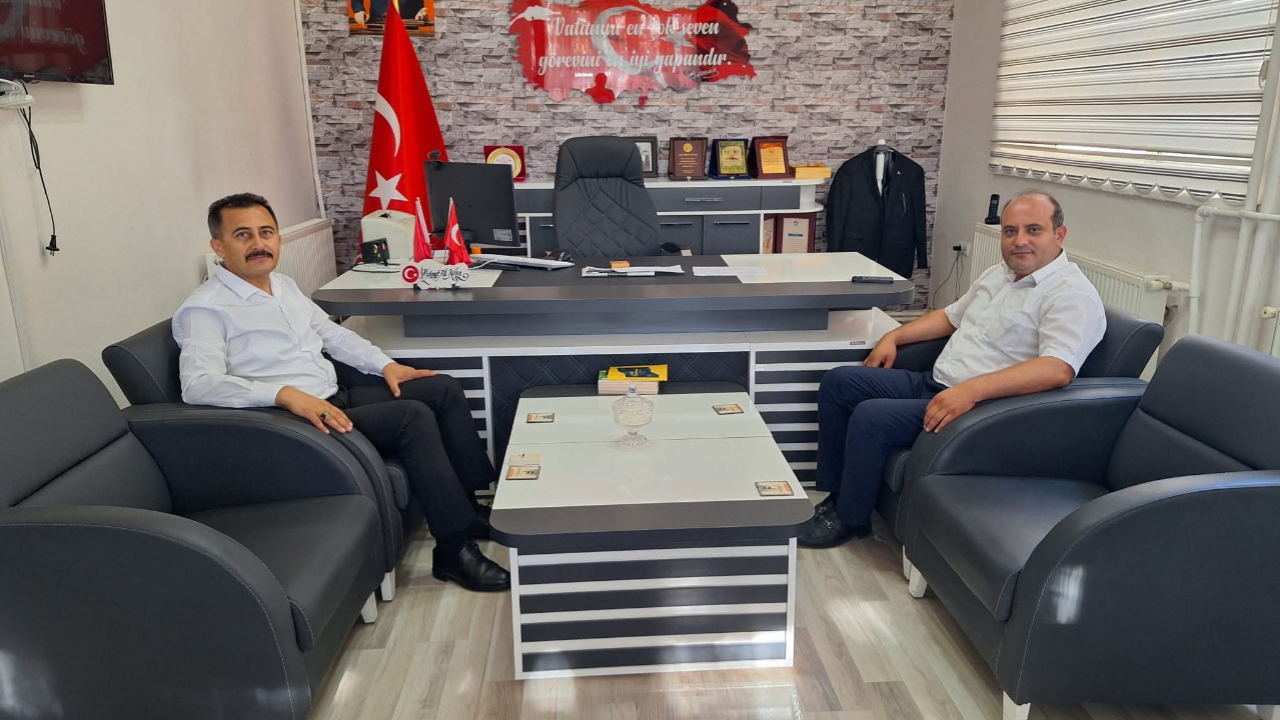 Bolvadin'de Müdür Keleş'e Hayırlı Olsun Ziyaretleri Sürüyor