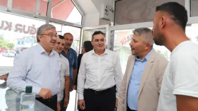 AK Partili Yurdunuseven’den Çobanlar'da Yoğun Temaslar
