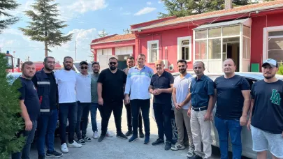 Kemerkaya'da Söndürülen Yangının Başarısı Emirdağ’da Ödüllendirildi
