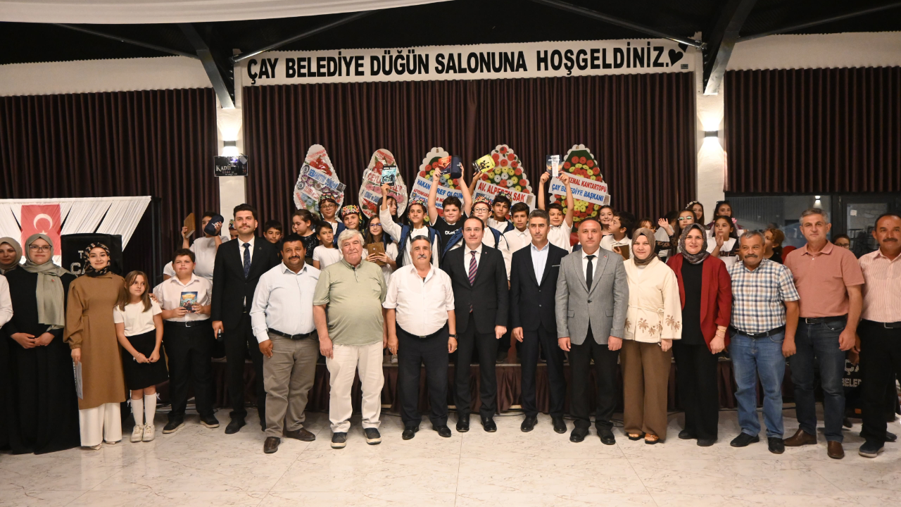 Çay Kaymakamı Türker: Ortak Çalışmalar Çocuklarımıza Güç Katıyor