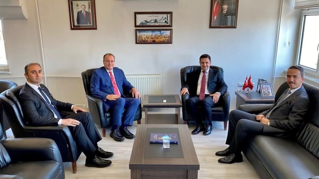 Kaymakam Arıkan'a Üst Düzey Ziyaret Gerçekleşti
