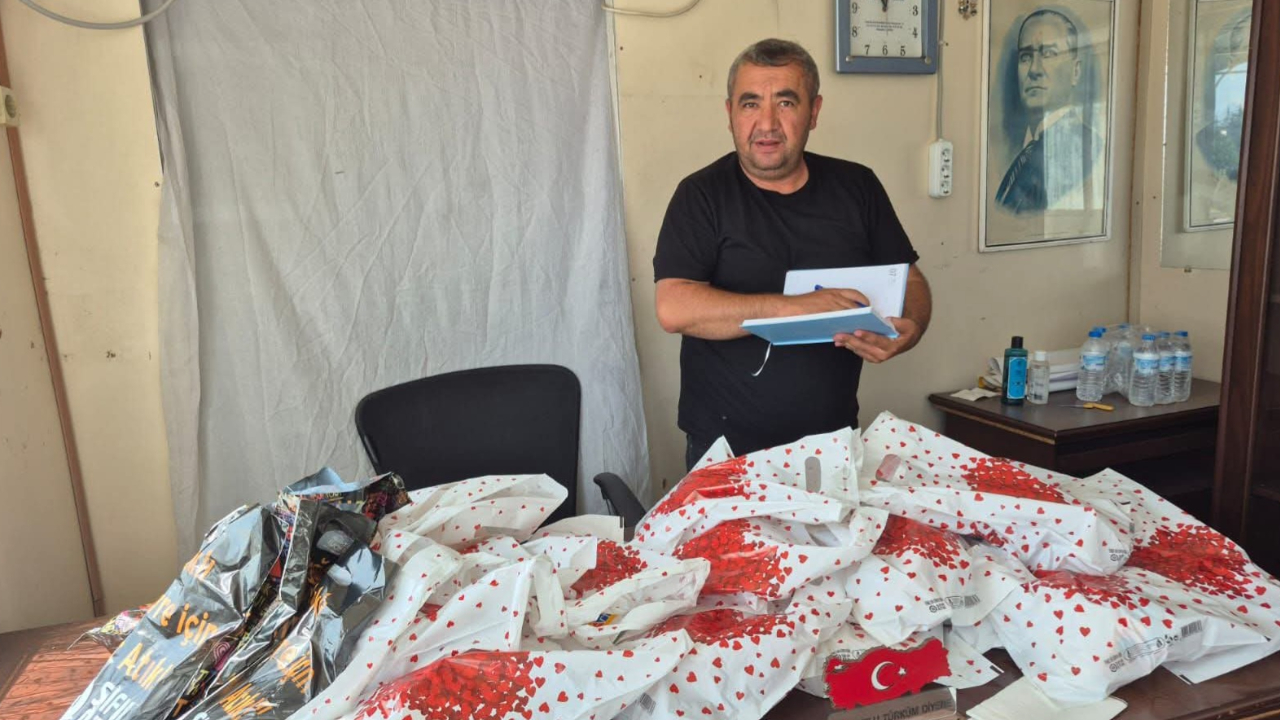 Bolvadin'de Süper Muhtardan Öğrencilere Müjde!