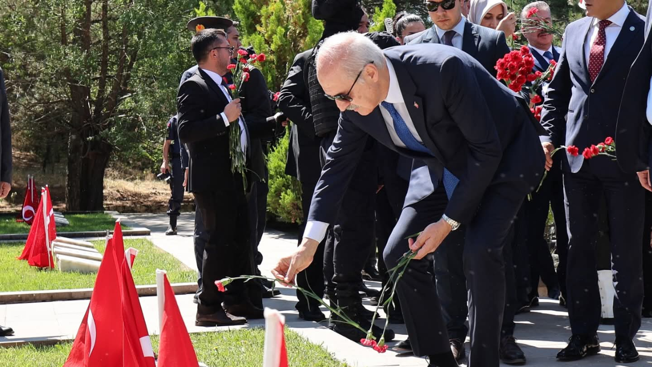 TBMM Başkanı Kurtulmuş Afyonkarahisar’da Anma Programı Devam Ediyor