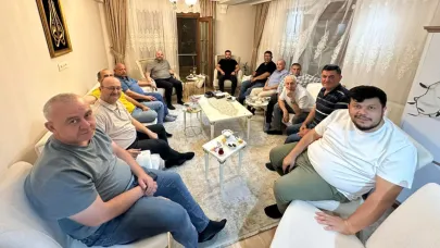 AK Parti Heyeti Bolvadin'de Toplandı