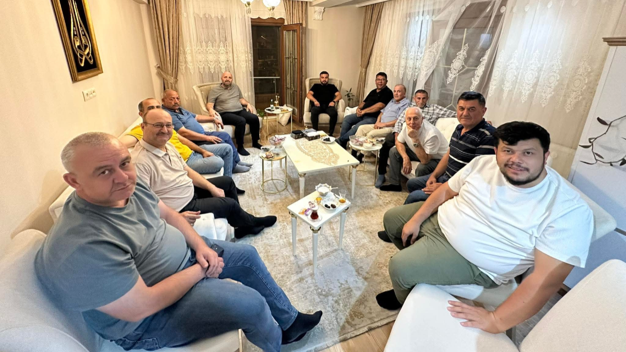 AK Parti Heyeti Bolvadin'de Toplandı