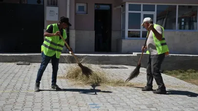 Emirdağ'da Özel Temizlik Çalışması Başlattılar