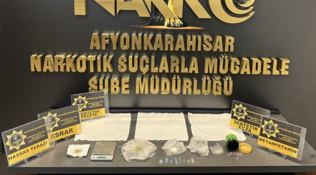 Afyon’da Sokak Satıcılarına Narkotik Darbesi