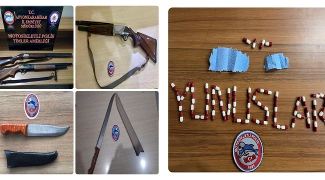 Afyonkarahisar’da 7 Bin 784 Kişi Sorgulandı