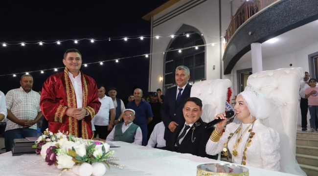 Bölgeyi Buluşturan Nikah Tören Çobanlar'da Gerçekleşti
