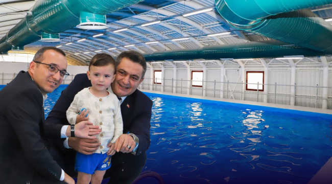 Bölgeyi Büyüleyen Yüzme Havuzu Çobanlar'da Açıldı