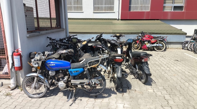 Bolvadin’de 21 Motorsiklet Trafikten Men Edildi