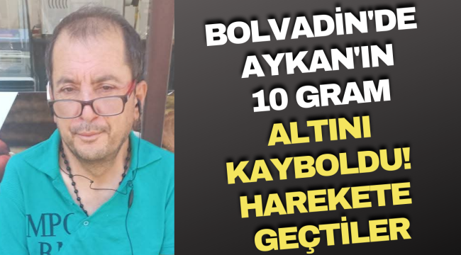 Bolvadin'de Aykan'ın 10 Gram Altını Kayboldu
