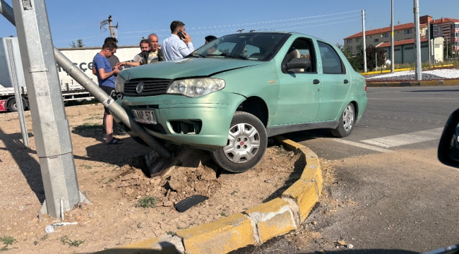 Bolvadin’de Korkutan Trafik Kazası