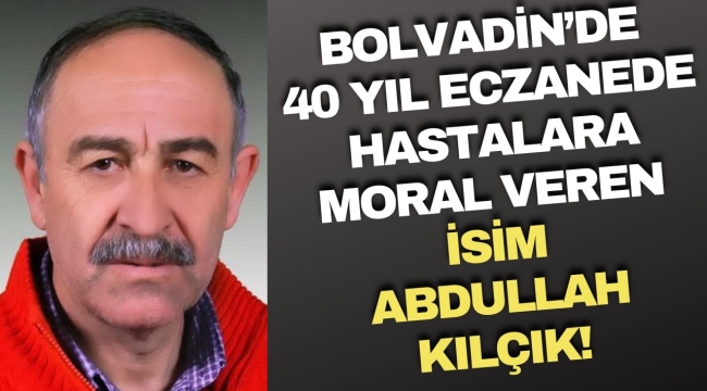 Bolvadin’in Gülen Yüzü Abdullah Kılçık