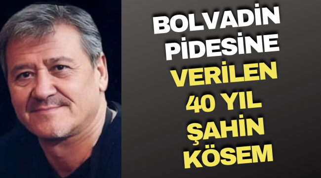 Bolvadin Pidesine Verilen 40 Yıl Şahin Kösem