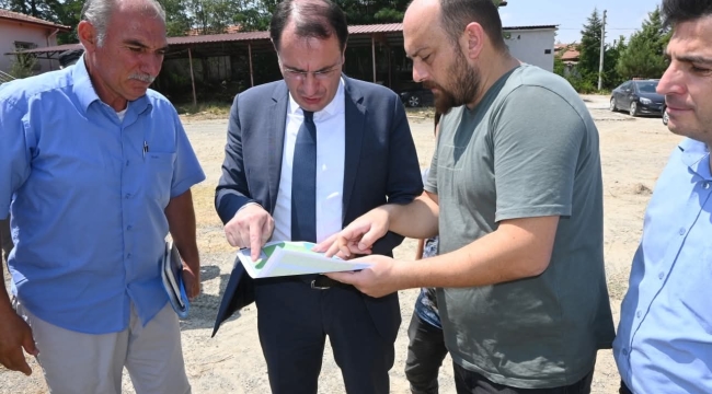 Çay Kaymakamı Türker İnceledi! Çay&#039;a Kamp Karavan Alanı Geliyor