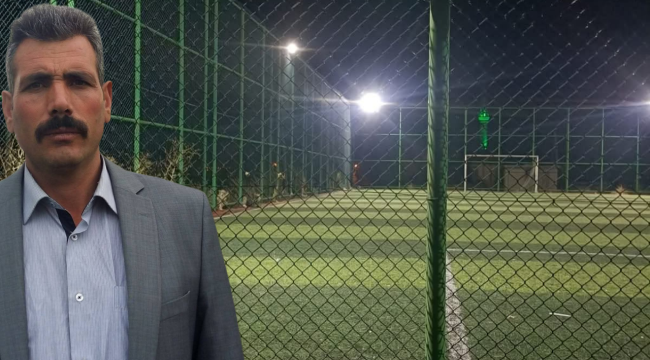 Dipevler Köyü Halı Sahasına Aydınlatma Sistemi Kuruldu