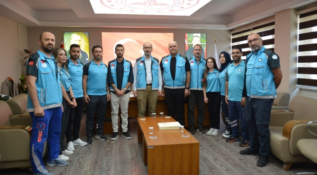 UMKE Ekibi Afyonkarahisar’da Onurlandırıldı