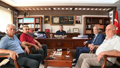 Emirdağ Belediye Başkanı Koyuncu Esnaf Temsilcileriyle Görüştü