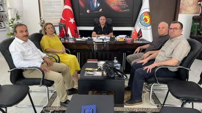 Farkında Mısın Proje Ekibi Çay Belediye Başkanı Kantartopu İle Buluştu