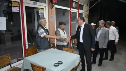 Çay'da Mahalleli İle Buluşup Cami Öğrencilerini Ödüllendirdiler