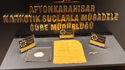 Afyonkarahisar'da Uyuşturucu Operasyonu 3 Tutuklama