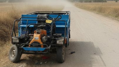 Bolvadin'de Patpat Kazası Yaralı Var