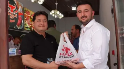 Bolvadin’de Halk Et Pazarı Açıldı