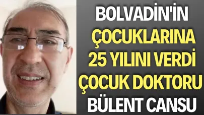 Bolvadin'in Çocuklarına 25 Yılını Verdi Çocuk Doktoru Bülent Cansu