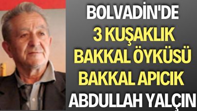 Bolvadin’in Bakkal Kültürü Abdullah Yalçın’la Yaşıyor