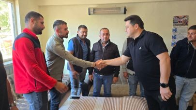 Bolvadin'de Başkan Aynacı Belediye Emekçileriyle Buluştu